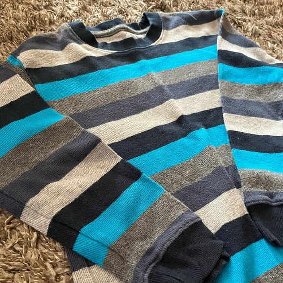 Cherokee Size 7/8 Striped long-sleeve thin sweater, good used condition - Picture 2 of 6